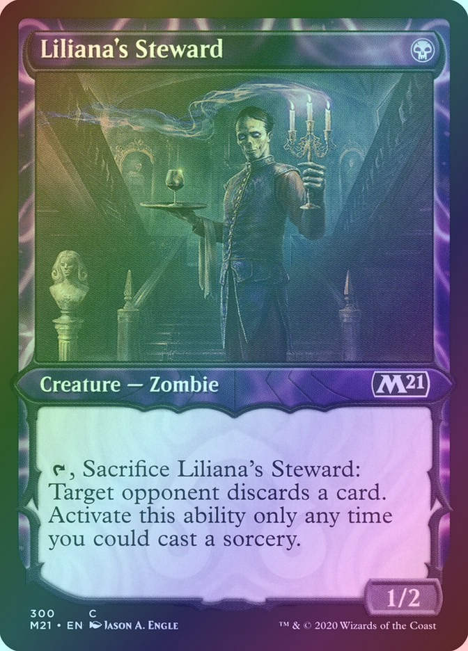 Liliana's Steward (M21) (300) / Showcase / Foil