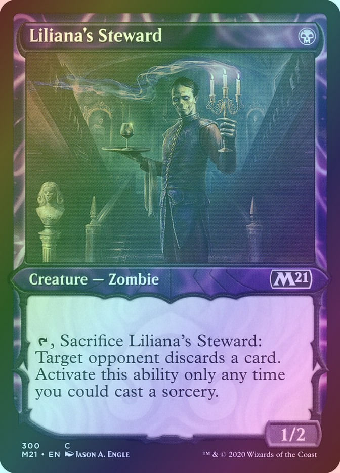 Liliana's Steward (M21) (300) / Showcase / Foil