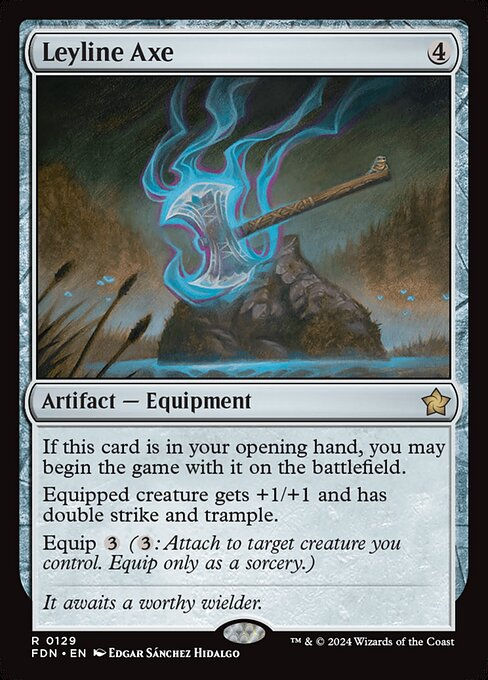 Leyline Axe (FDN) (129)