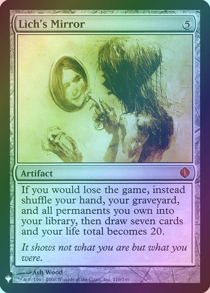 Lich's Mirror (PLST) (ALA-210) / Foil