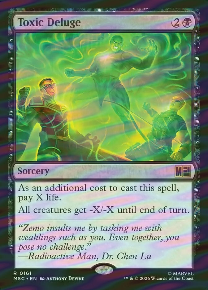 Toxic Deluge (MSC) (161) / Surge Foil