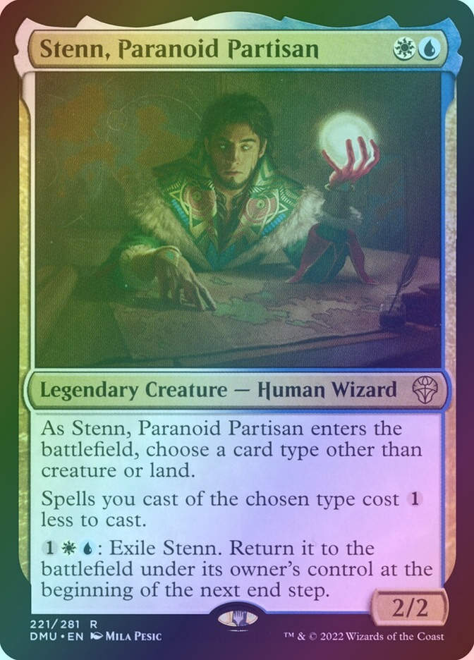 Stenn, Paranoid Partisan (DMU) (221) / Foil
