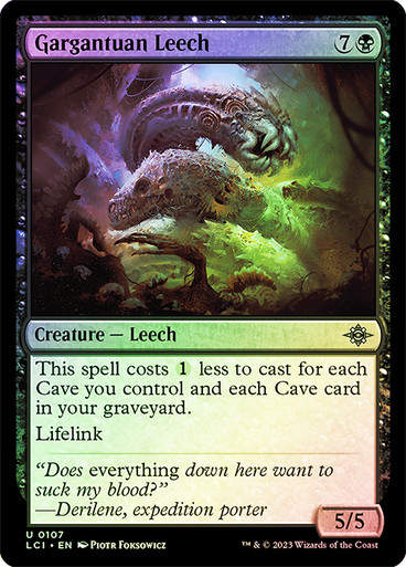 Gargantuan Leech (lci) / Foil