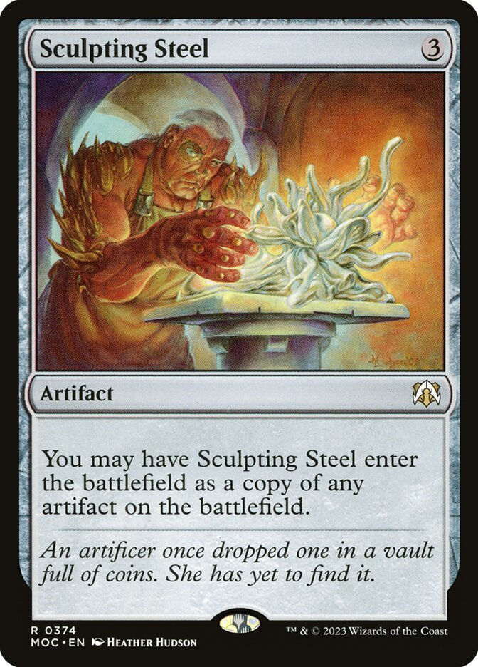Sculpting Steel (MOC) (374)