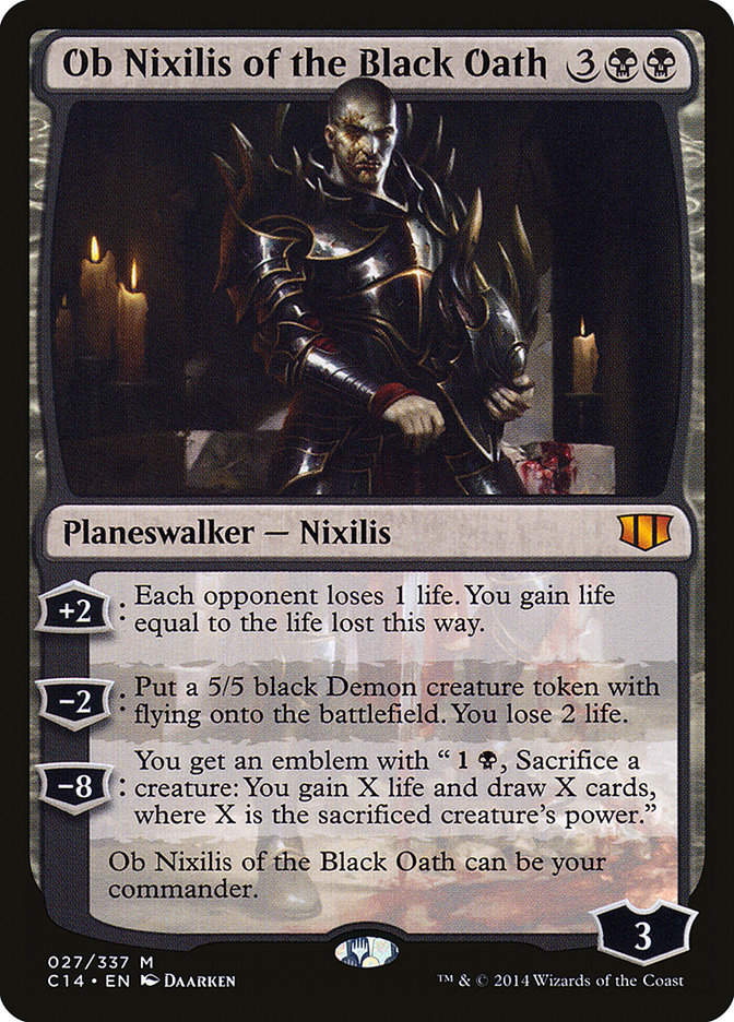 Ob Nixilis of the Black Oath (c14)