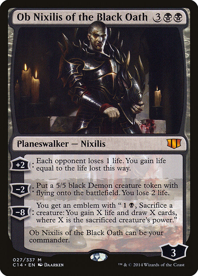 Ob Nixilis of the Black Oath (c14)