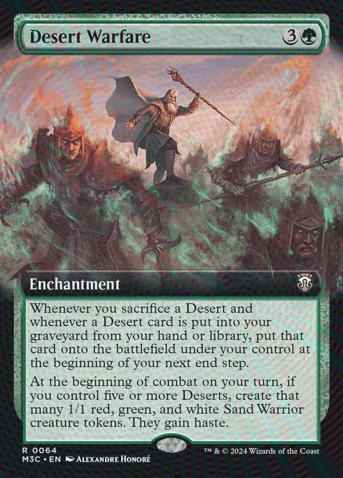 Desert Warfare (M3C) (64) / Extended Art / Ripple Foil