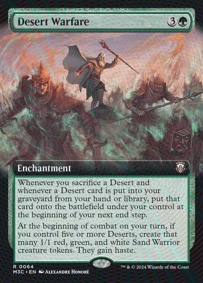 Desert Warfare (M3C) (64) / Extended Art / Ripple Foil