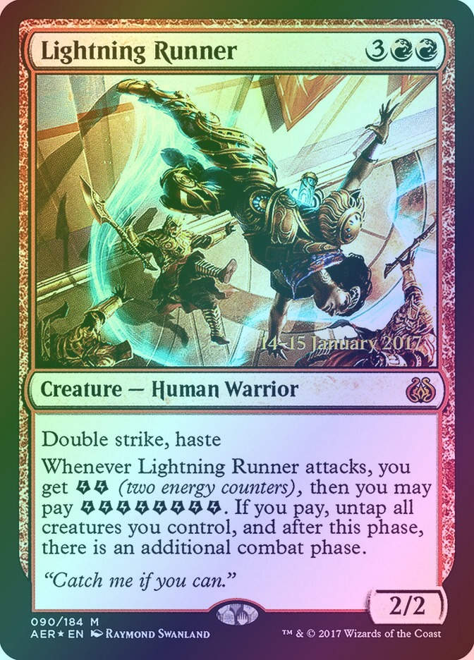 Lightning Runner (PAER) (90s) / Foil