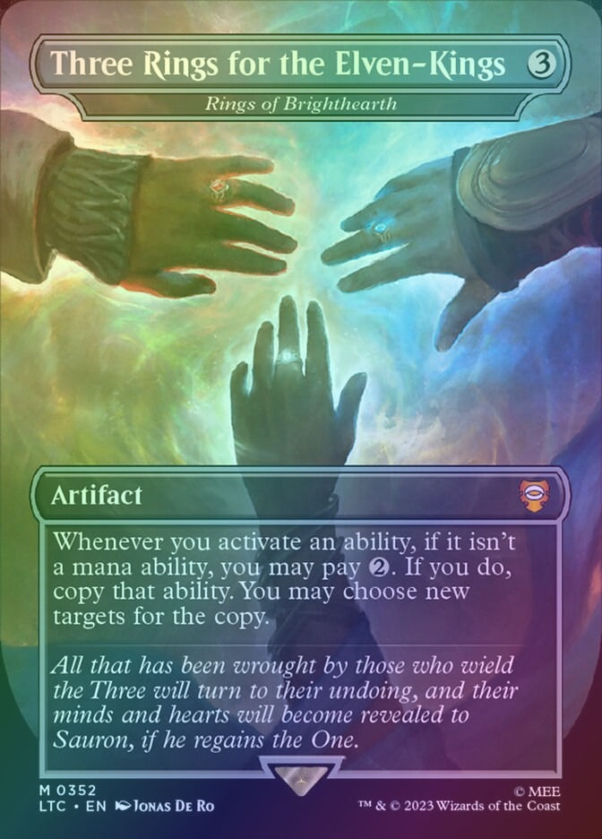 Rings of Brighthearth (LTC) (352) / Borderless / Foil