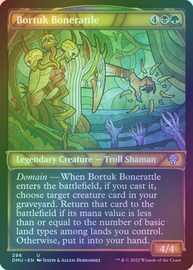 Bortuk Bonerattle (DMU) (296) / Showcase / Foil