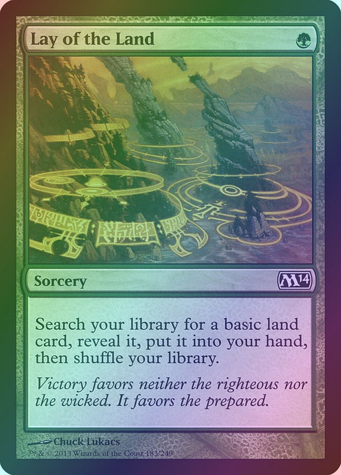 Lay of the Land (M14) (183) / Foil