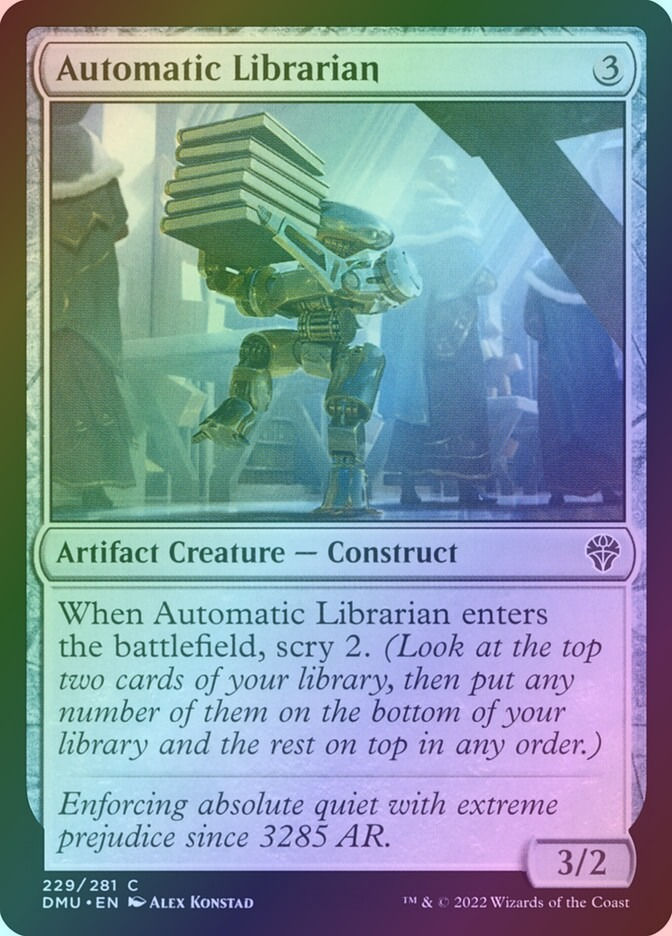 Automatic Librarian (DMU) (229) / Foil