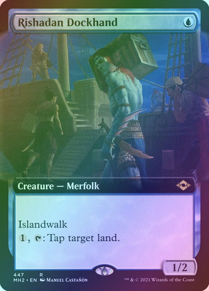 Rishadan Dockhand (MH2) (447) / Extended Art / Foil