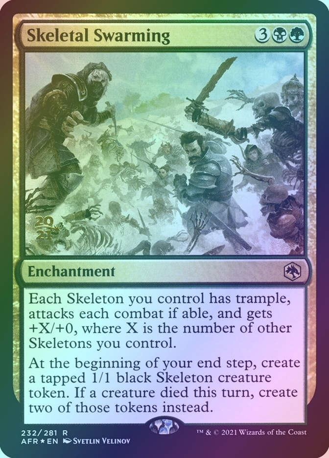 Skeletal Swarming (PAFR) (232s) / Foil