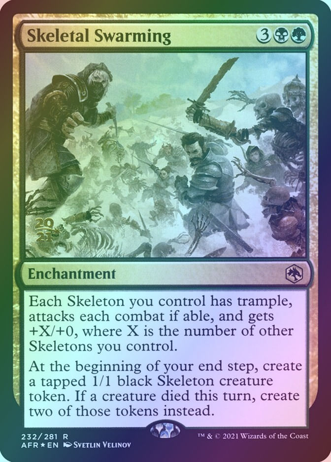 Skeletal Swarming (PAFR) (232s) / Foil