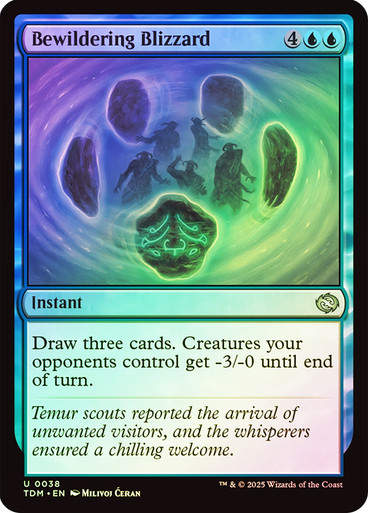Bewildering Blizzard (TDM) (38) / Foil