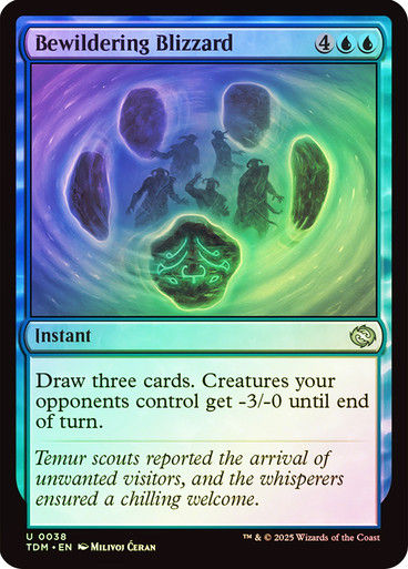 Bewildering Blizzard (TDM) (38) / Foil