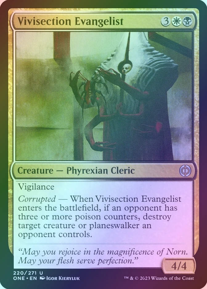 Vivisection Evangelist (ONE) (220) / Foil