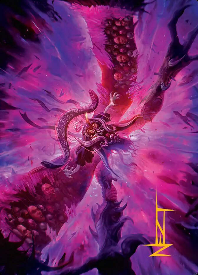 Hades, Sorcerer of Eld // Hades, Sorcerer of Eld (AFIN) (12) /  Firmada