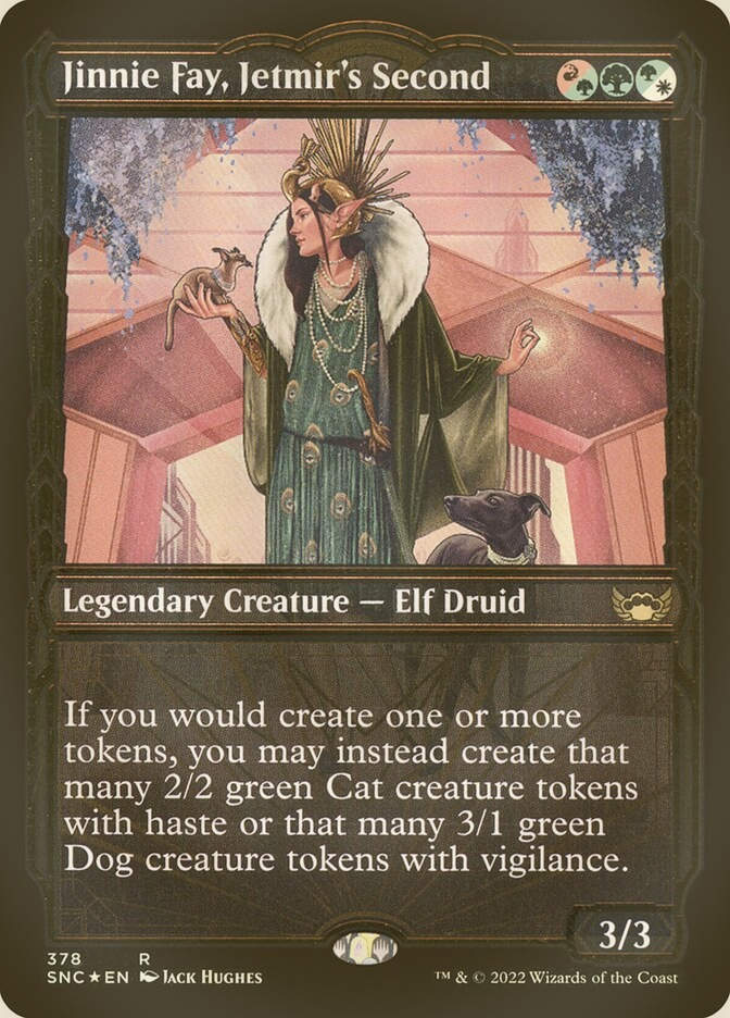 Jinnie Fay, Jetmir's Second (SNC) (378) / Showcase / Gilded Foil