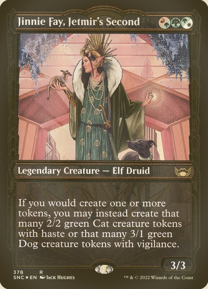 Jinnie Fay, Jetmir's Second (SNC) (378) / Showcase / Gilded Foil