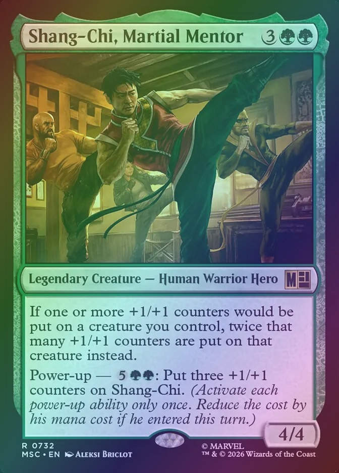 Shang-Chi, Martial Mentor (MSC) (732) / Foil