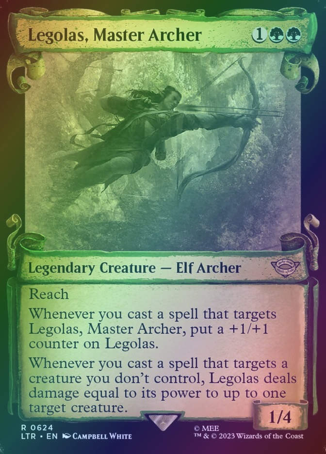 Legolas, Master Archer (LTR) (624) / Showcase / Foil