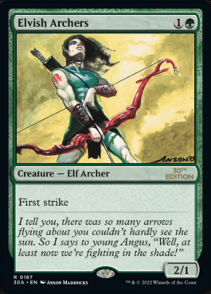Elvish Archers (30a)