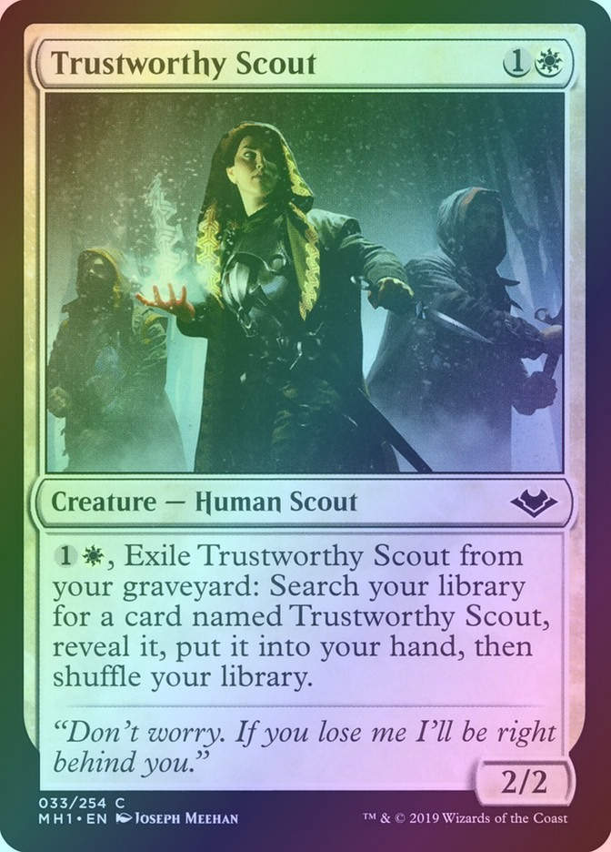 Trustworthy Scout (MH1) (33) / Foil