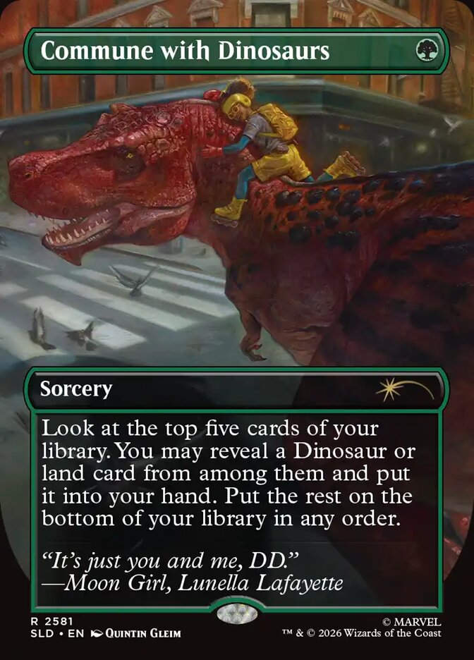 Commune with Dinosaurs (SLD) (2581) / Borderless