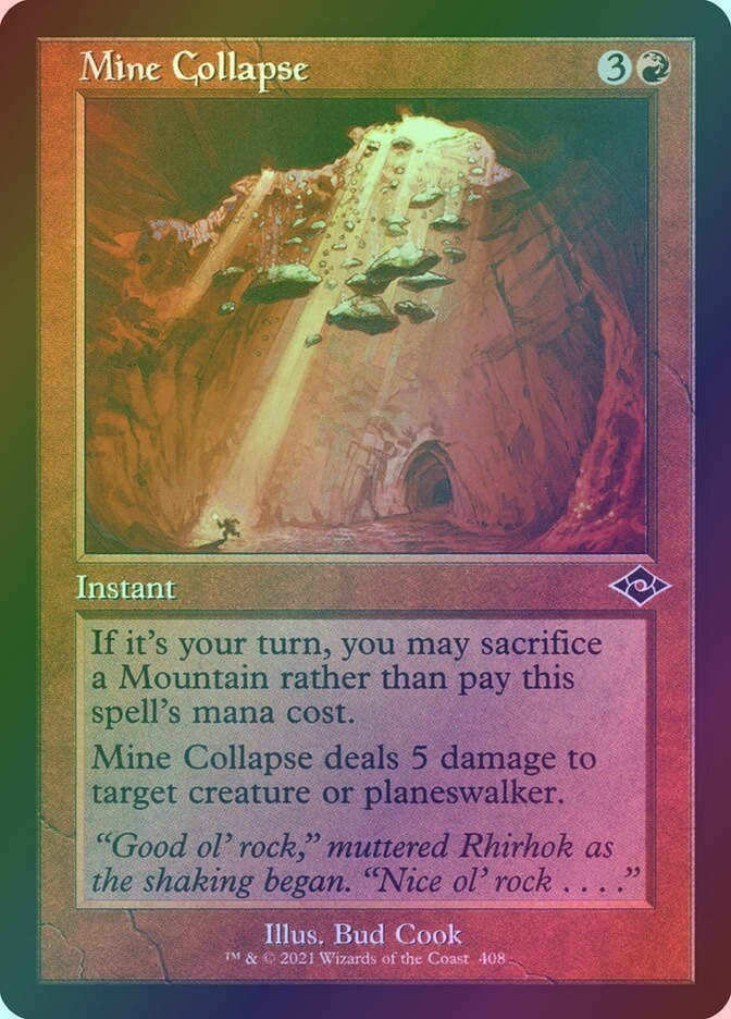 Mine Collapse (MH2) (408) / Foil