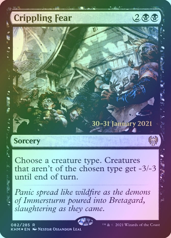 Crippling Fear (PKHM) (82s) / Foil