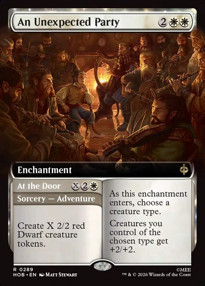 An Unexpected Party // At the Door (HOB) (289) / Extended Art