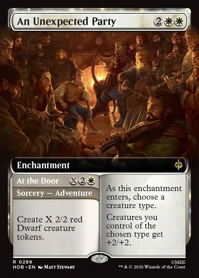 An Unexpected Party // At the Door (HOB) (289) / Extended Art