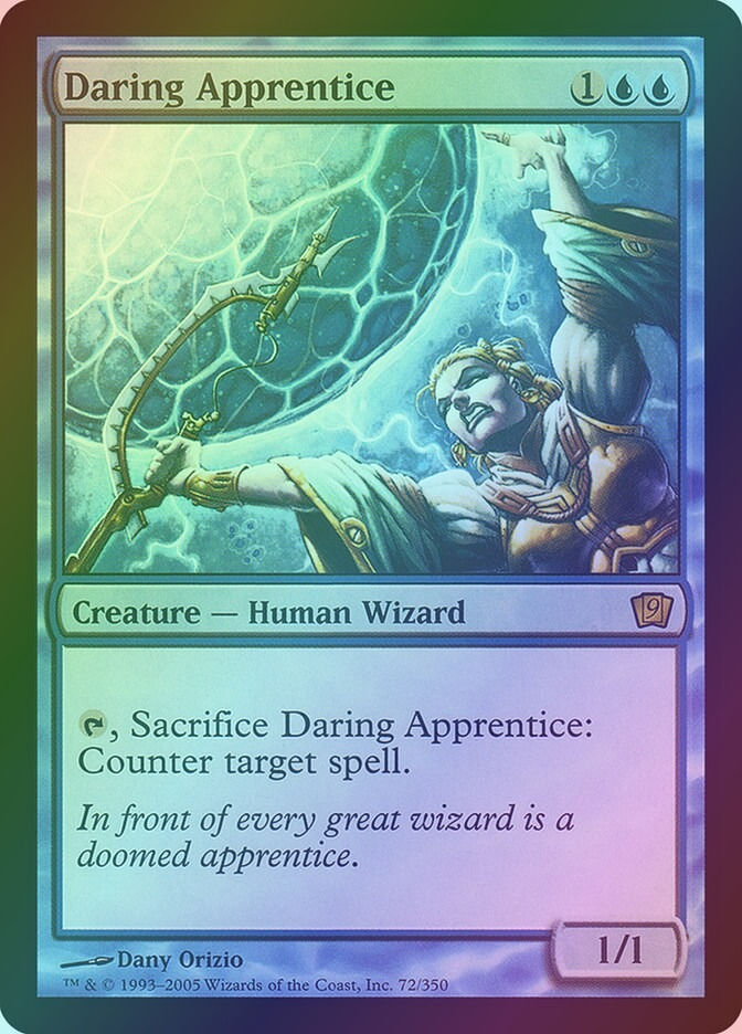 Daring Apprentice (9ED) (72★) / Foil