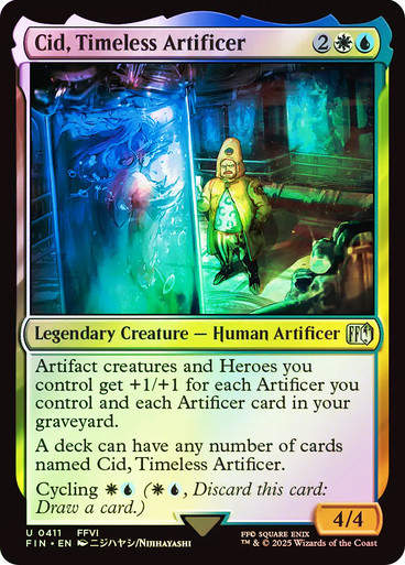 Cid, Timeless Artificer (FIN) (411) / Foil