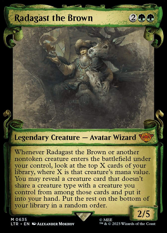 Radagast the Brown (LTR) (635) / Showcase