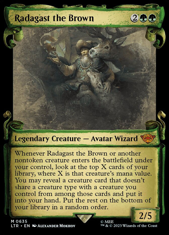 Radagast the Brown (LTR) (635) / Showcase