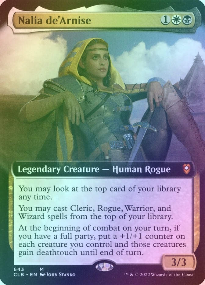 Nalia de'Arnise (CLB) (643) / Extended Art / Foil