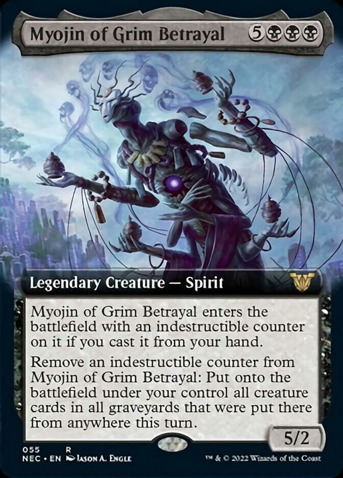 Myojin of Grim Betrayal (NEC) / Extended Art