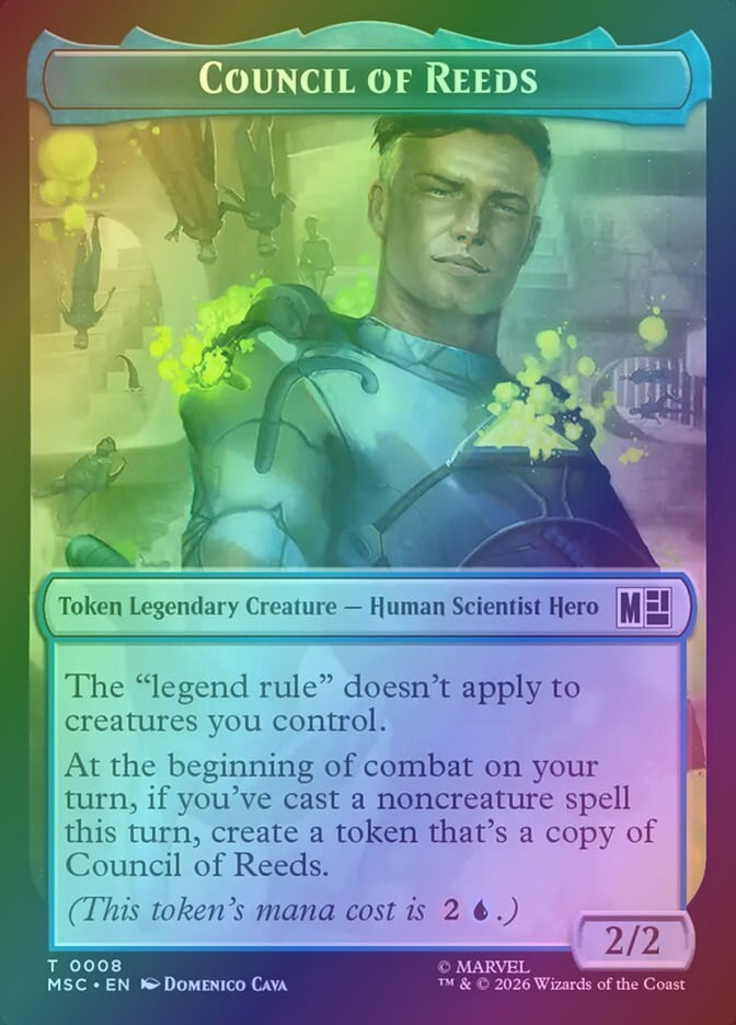 Wall // Council of Reeds (TMSC) (3 // 8) / Foil — cara 2 de 2