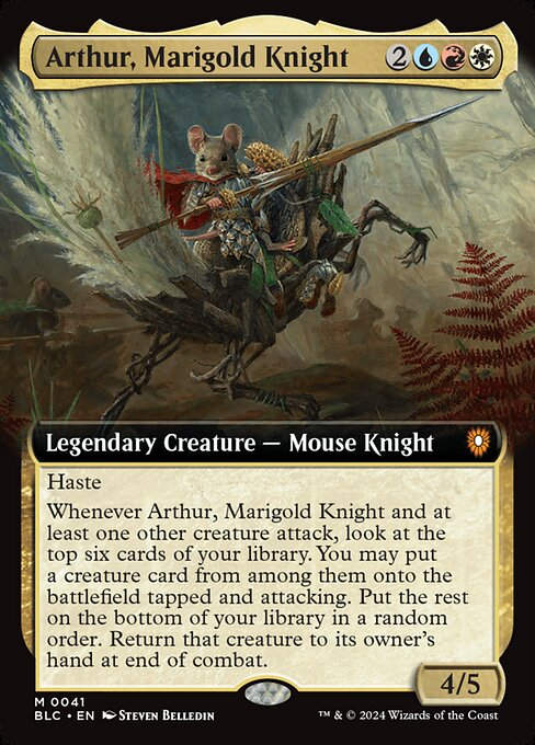 Arthur, Marigold Knight (blc) (41) / Extended Art