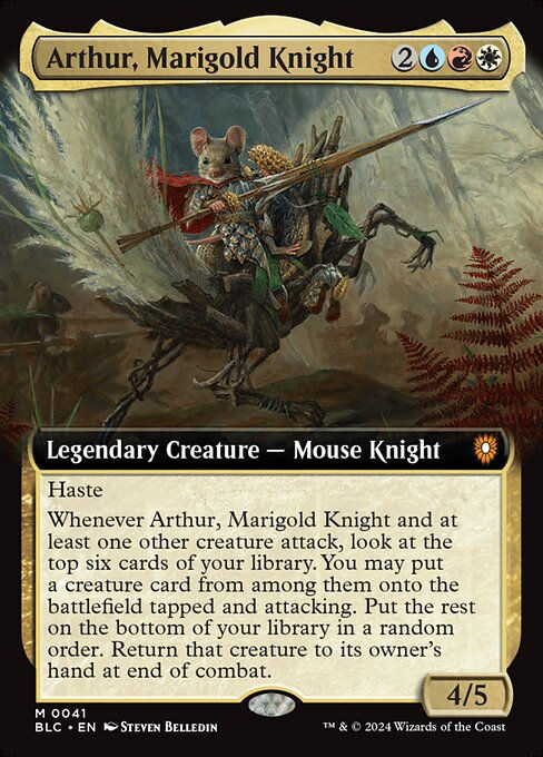 Arthur, Marigold Knight (blc) (41) / Extended Art