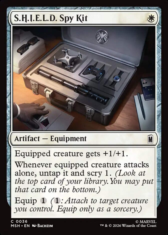 S.H.I.E.L.D. Spy Kit (MSH) (36)