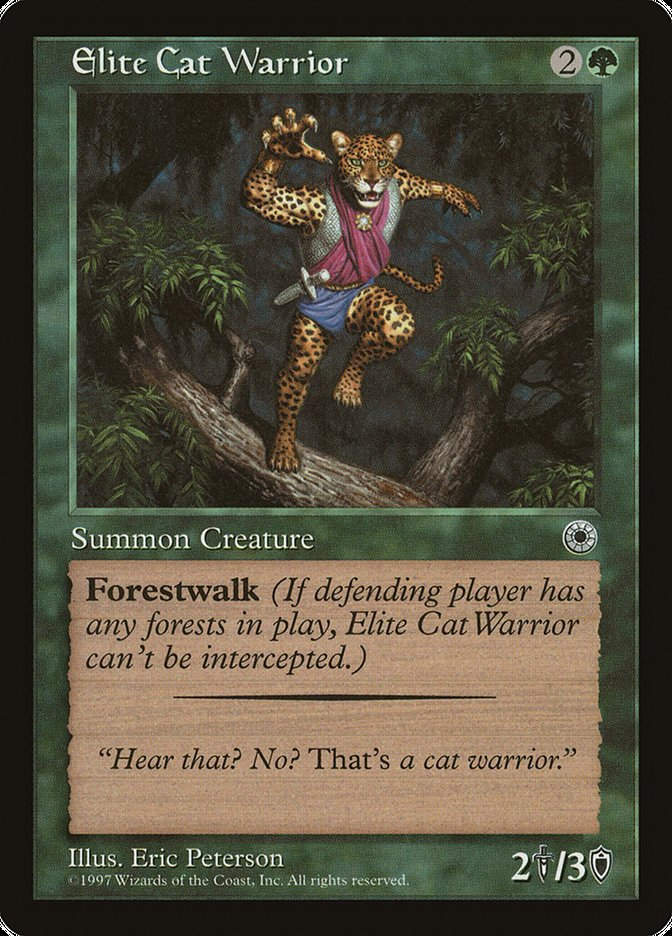Elite Cat Warrior (por)