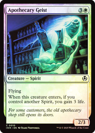 Apothecary Geist (INR) (10) / Foil