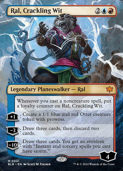 Ral, Crackling Wit (blb) (341) / Borderless