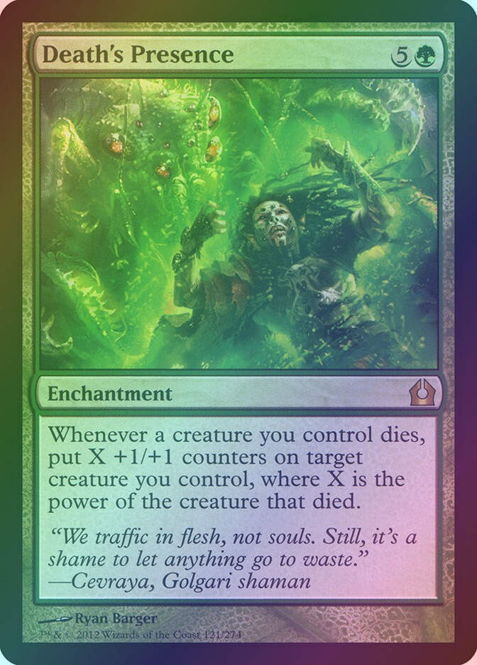 Death's Presence (RTR) (121) / Foil