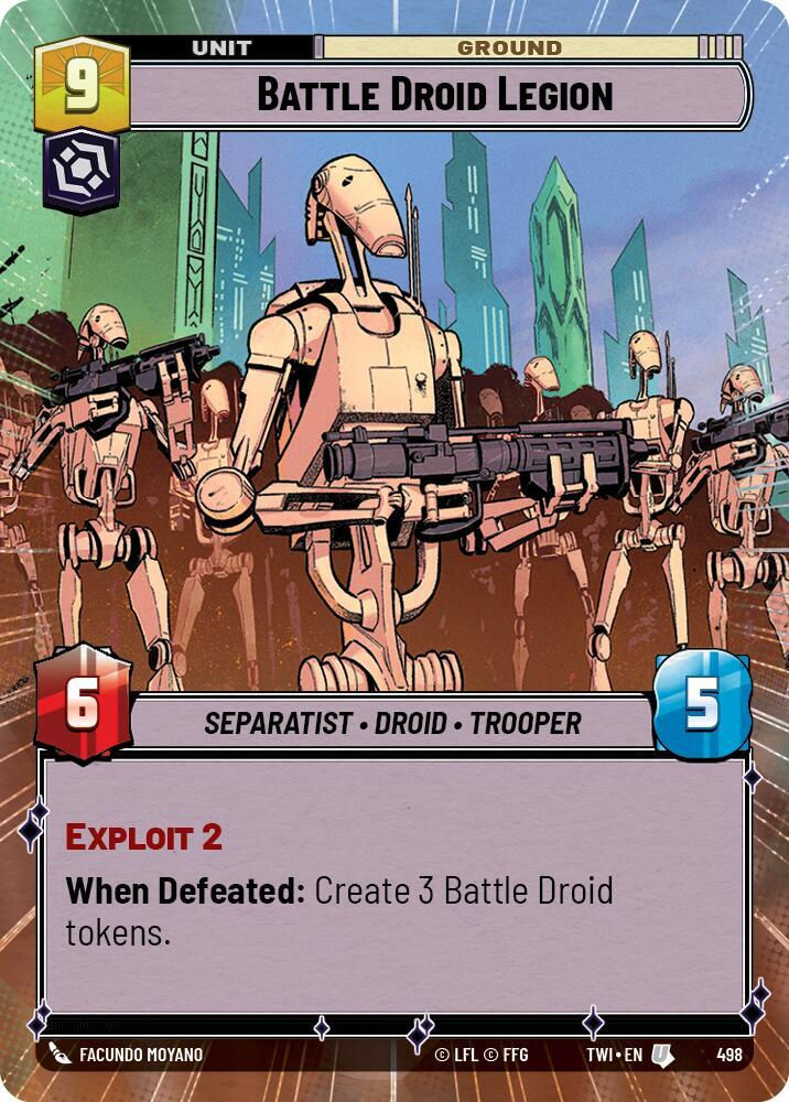 Battle Droid Legion (Hyperspace) (TWI) (498)